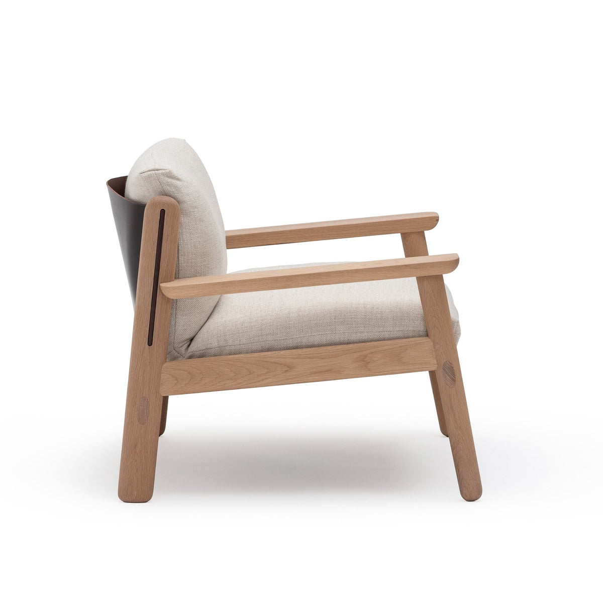 Wren Chair - Blonde Oak & Oatmeal - Accent Chairs Tolv Loom Collection Dubai