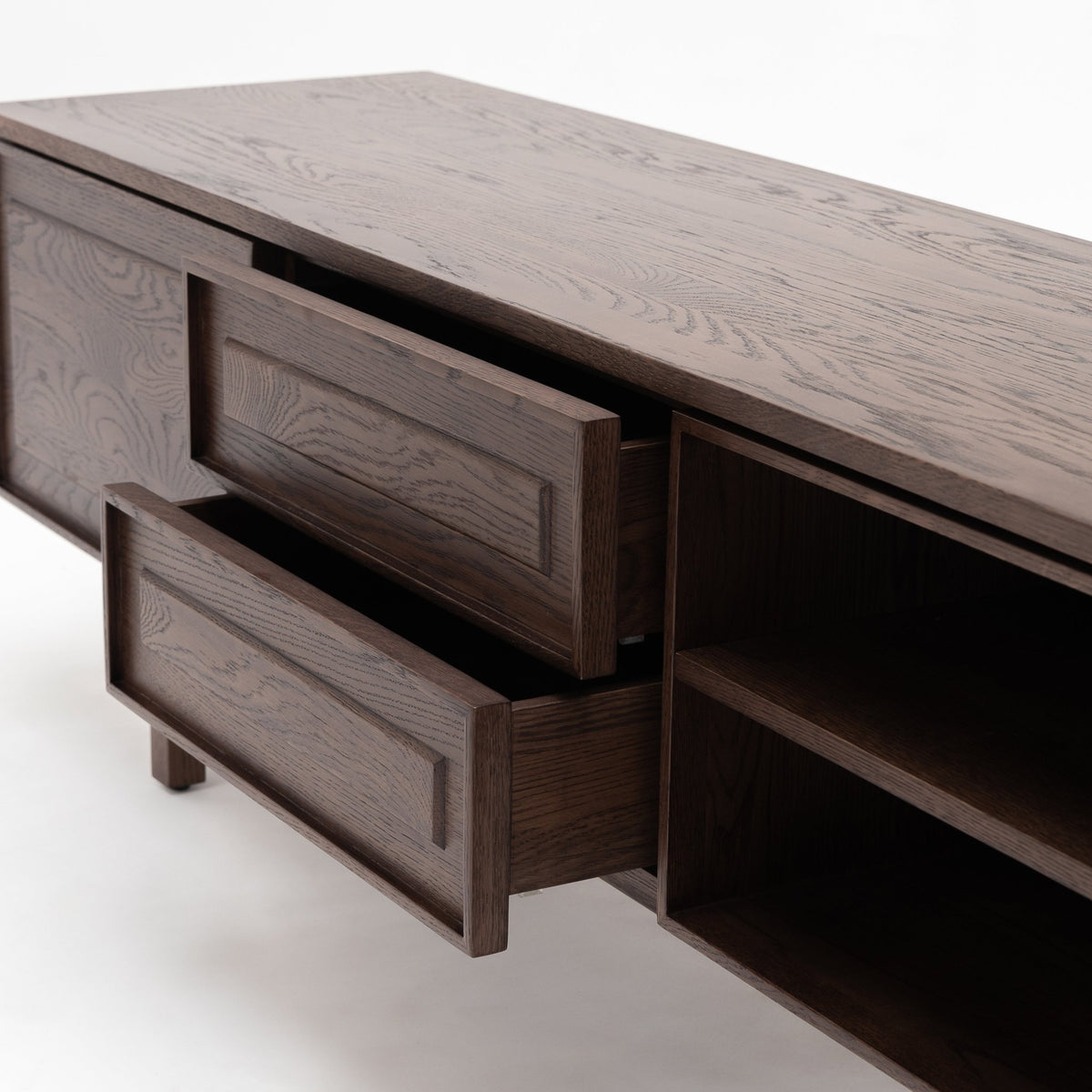 Yorke 220 Entertainment Unit - Espresso Oak