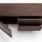 Yorke 220 Entertainment Unit - Espresso Oak