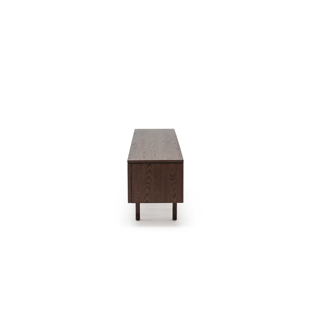 Yorke 220 Entertainment Unit - Espresso Oak - Loom Collection