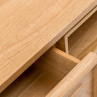 Yorke 220 Entertainment Unit - Light Oak - TV and Entertainment Units Tolv Loom Collection Dubai