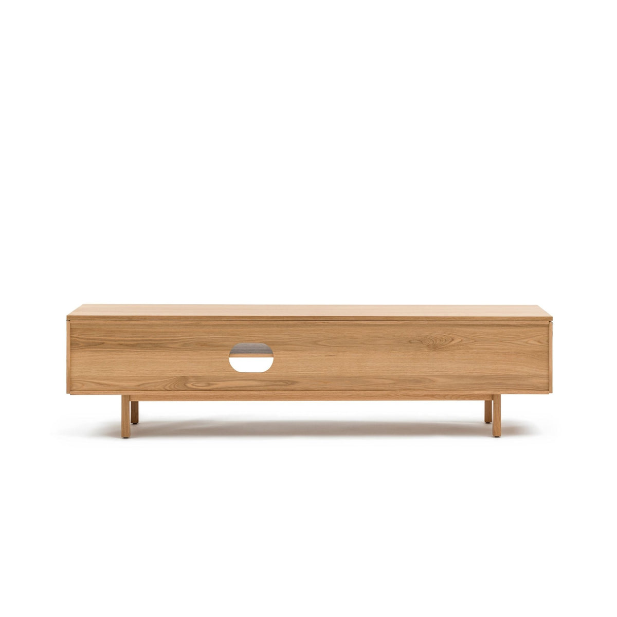 Yorke 220 Entertainment Unit - Light Oak - TV and Entertainment Units Tolv Loom Collection Dubai