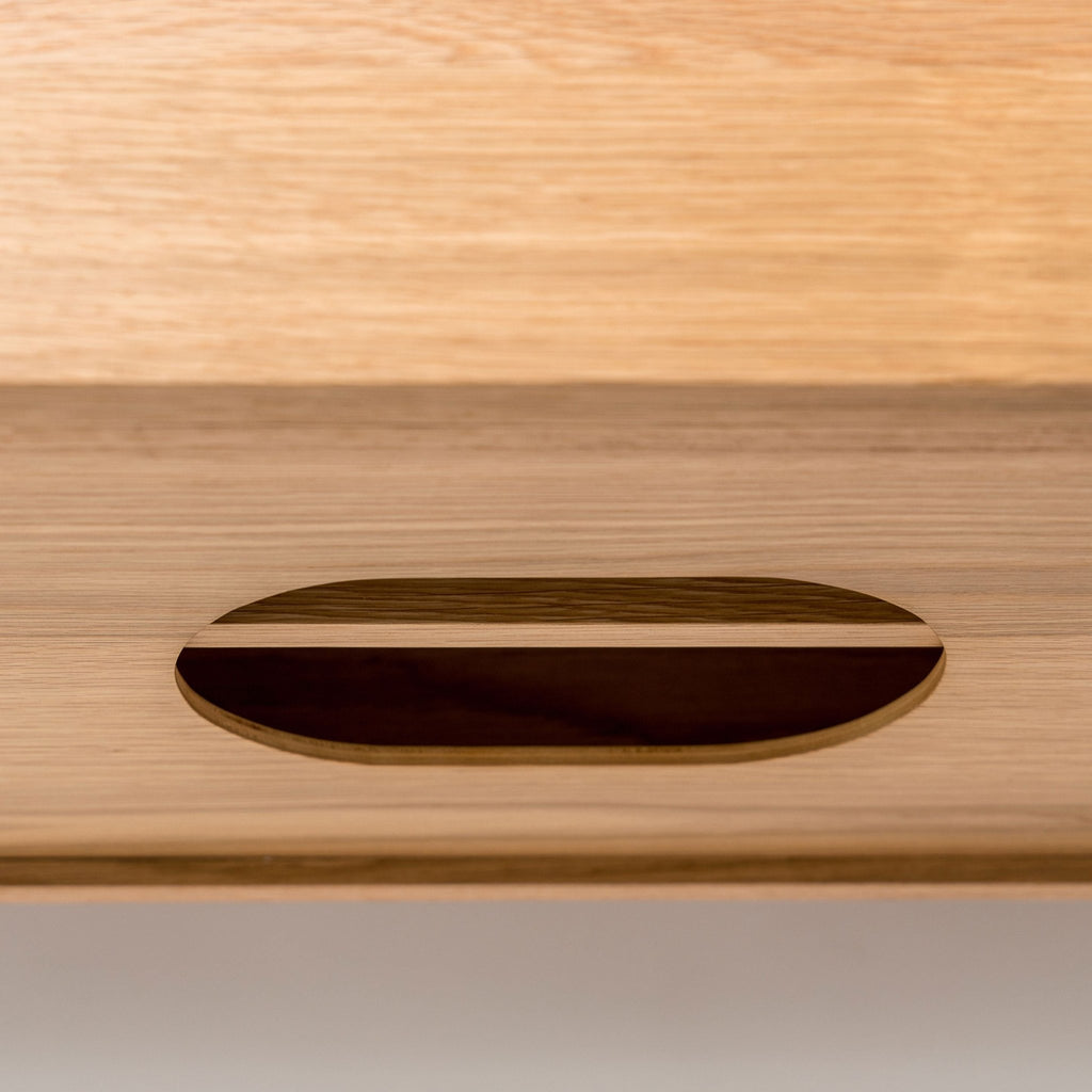 Yorke 220 Entertainment Unit - Light Oak - TV and Entertainment Units Tolv Loom Collection Dubai