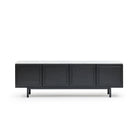 Yorke 220 Sideboard - Black Oak & Bianca Carrara - Buffets & Sideboards Tolv Loom Collection Dubai