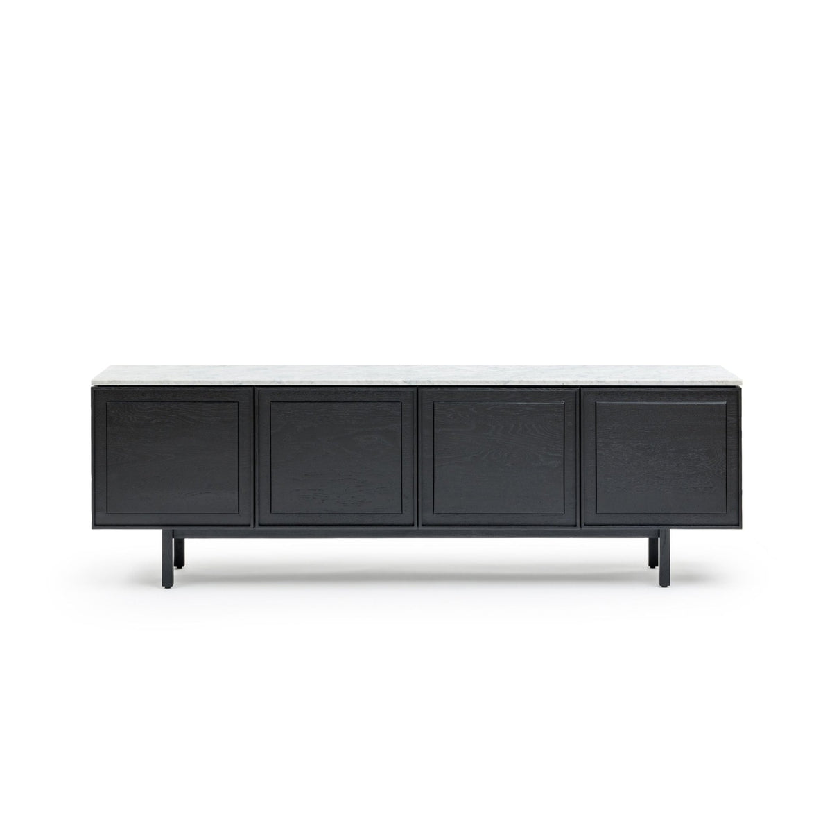 Yorke 220 Sideboard - Black Oak & Bianca Carrara - Buffets & Sideboards Tolv Loom Collection Dubai