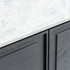 Yorke 220 Sideboard - Black Oak & Bianca Carrara - Buffets & Sideboards Tolv Loom Collection Dubai