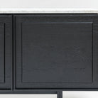 Yorke 220 Sideboard - Black Oak & Bianca Carrara - Buffets & Sideboards Tolv Loom Collection Dubai