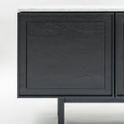 Yorke 220 Sideboard - Black Oak & Bianca Carrara - Buffets & Sideboards Tolv Loom Collection Dubai