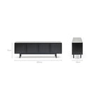 Yorke 220 Sideboard - Black Oak - Buffets & Sideboards Tolv Loom Collection Dubai