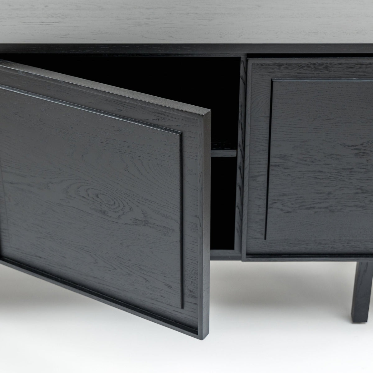 Yorke 220 Sideboard - Black Oak - Buffets & Sideboards Tolv Loom Collection Dubai