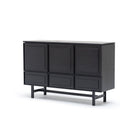 Yorke Highboard - Black Oak