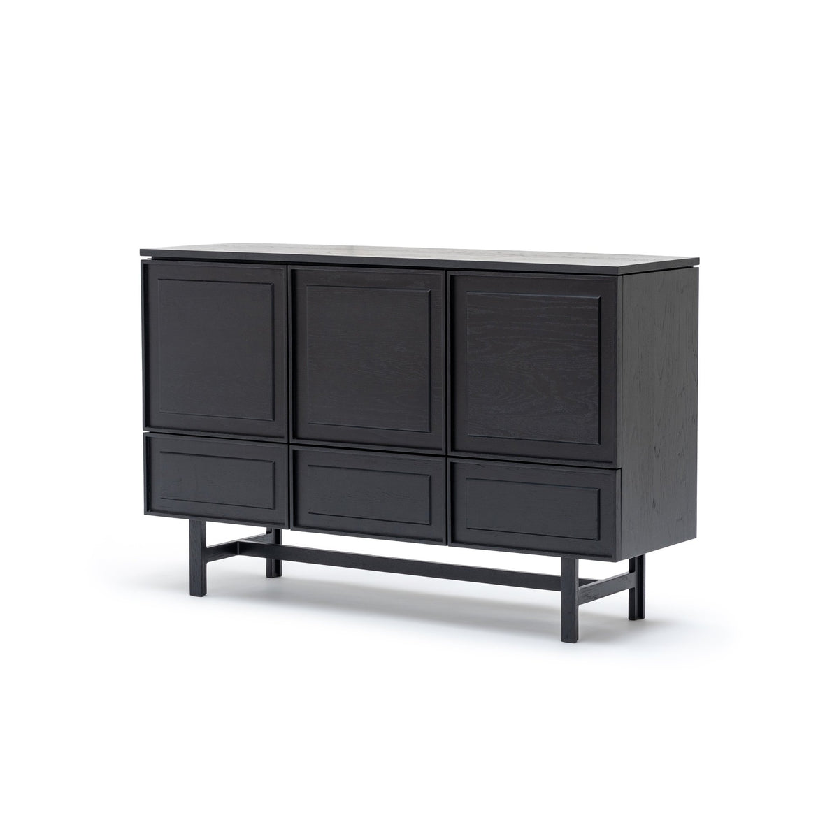 Yorke Highboard - Black Oak