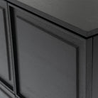 Yorke Highboard - Black Oak