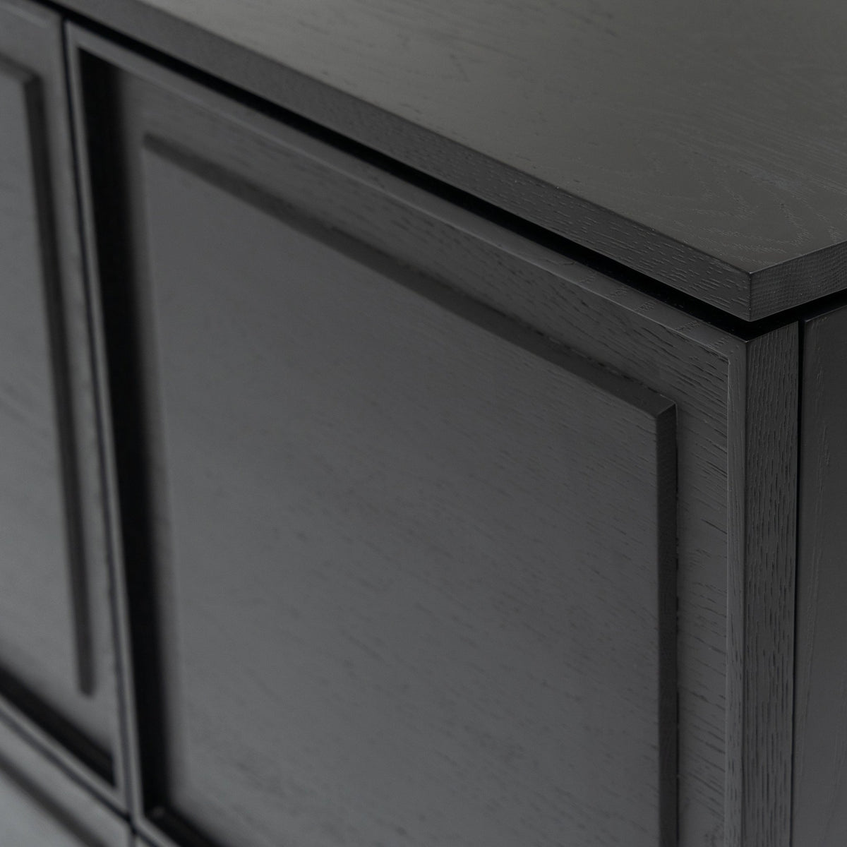 Yorke Highboard - Black Oak