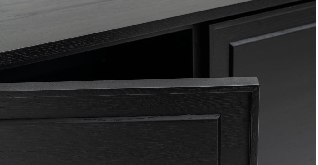 Yorke Highboard - Black Oak - Loom Collection