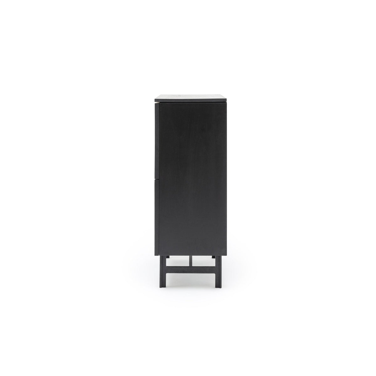 Yorke Highboard - Black Oak