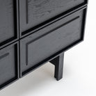 Yorke Highboard - Black Oak