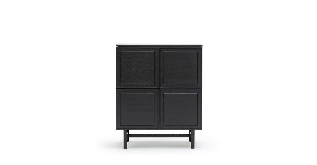 Yorke Highboard - Black Oak - Loom Collection