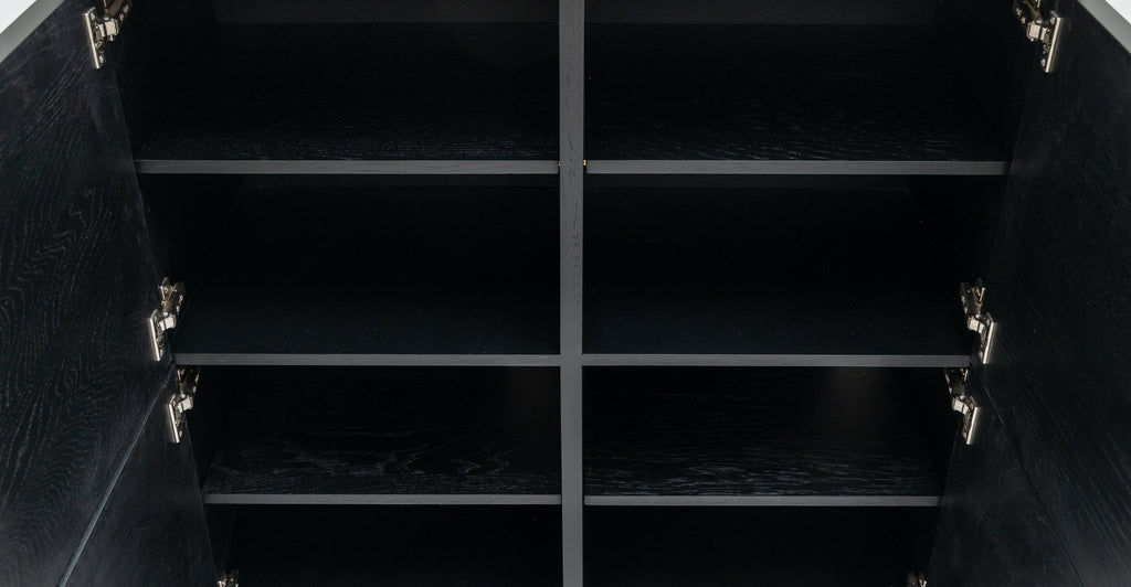 Yorke Highboard - Black Oak - Loom Collection