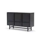 Yorke Highboard - Black Oak