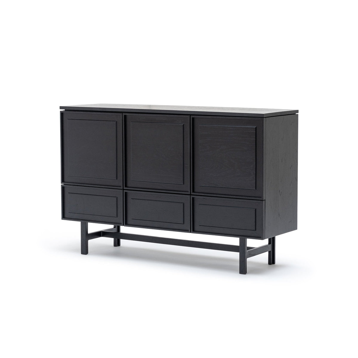 Yorke Highboard - Black Oak