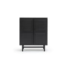 Yorke Highboard - Black Oak