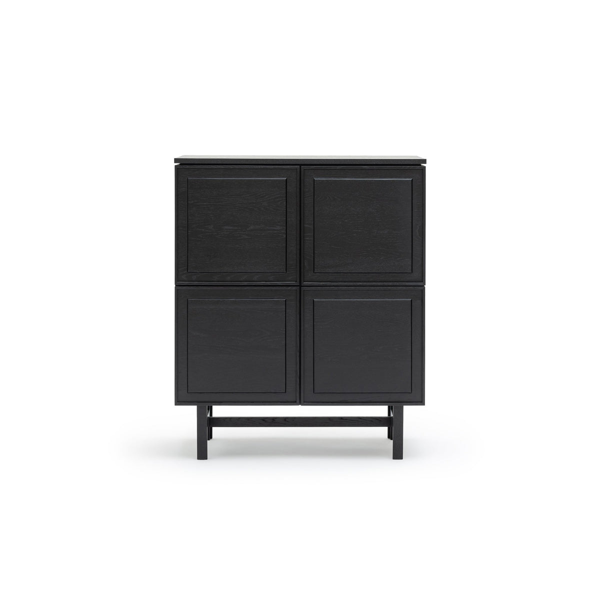 Yorke Highboard - Black Oak