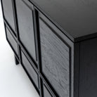 Yorke Highboard - Black Oak