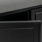 Yorke Highboard - Black Oak