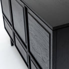 Yorke Highboard - Black Oak