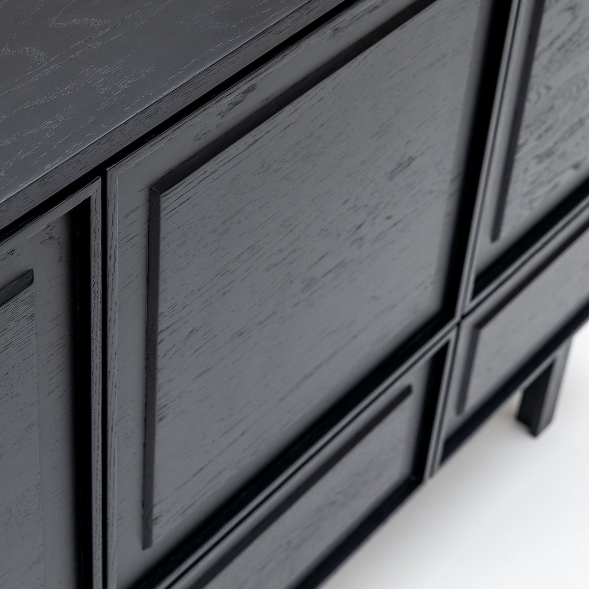 Yorke Highboard - Black Oak