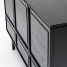 Yorke Highboard - Black Oak