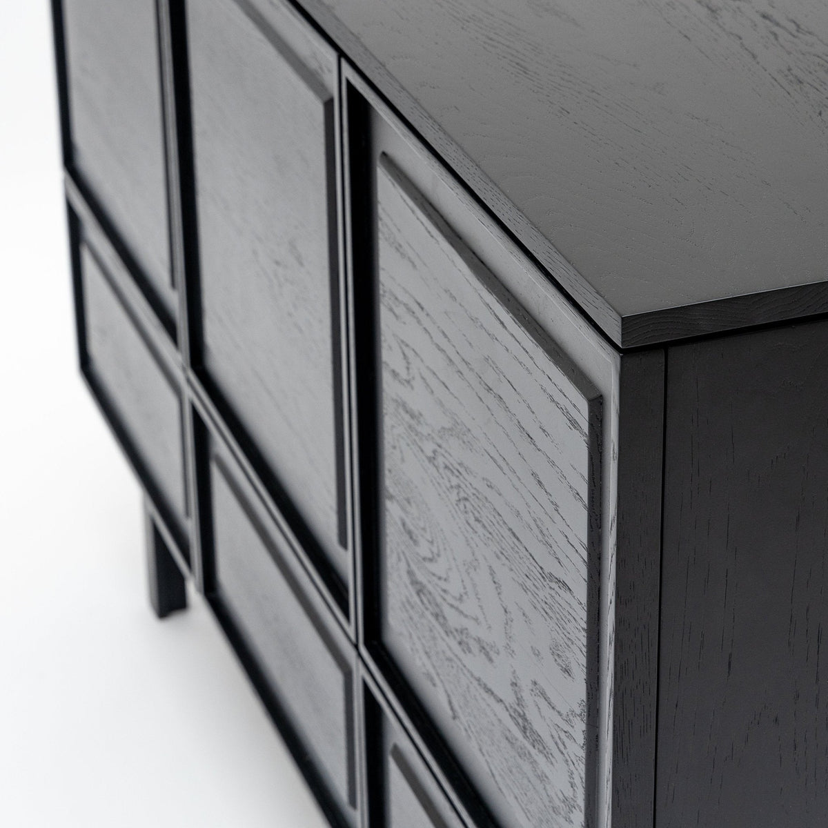 Yorke Highboard - Black Oak