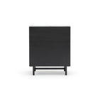 Yorke Highboard - Black Oak & Bianca Carrara