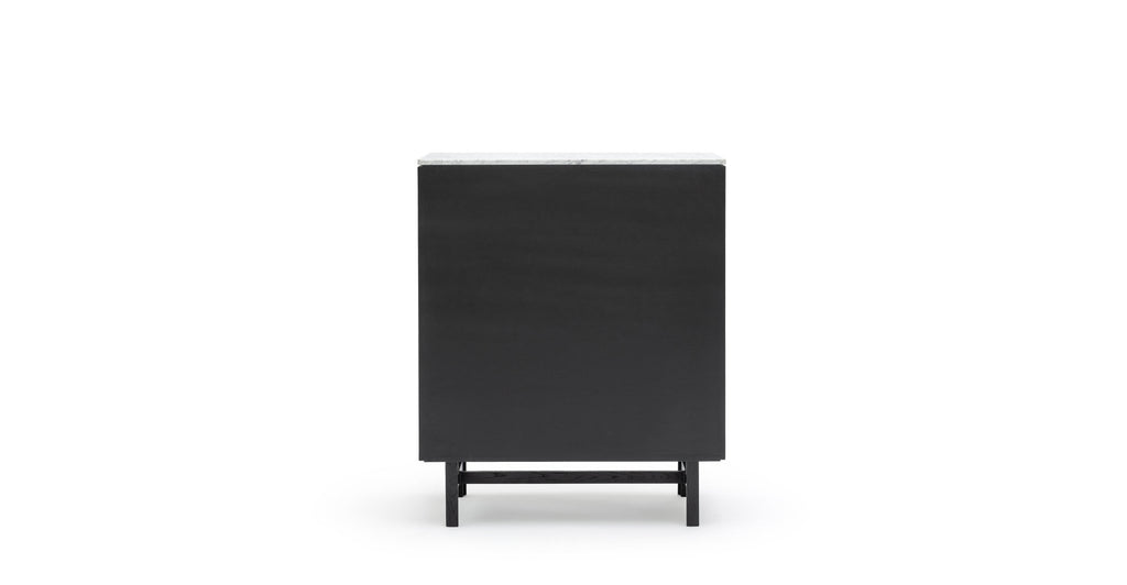 Yorke Highboard - Black Oak & Bianca Carrara - Loom Collection