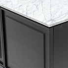 Yorke Highboard - Black Oak & Bianca Carrara