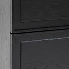 Yorke Highboard - Black Oak & Nero Marquina - Buffets & Sideboards Tolv Loom Collection Dubai
