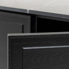 Yorke Highboard - Black Oak & Nero Marquina - Buffets & Sideboards Tolv Loom Collection Dubai