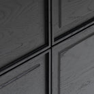Yorke Highboard - Black Oak & Nero Marquina - Buffets & Sideboards Tolv Loom Collection Dubai
