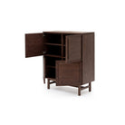 Yorke Highboard - Espresso Oak