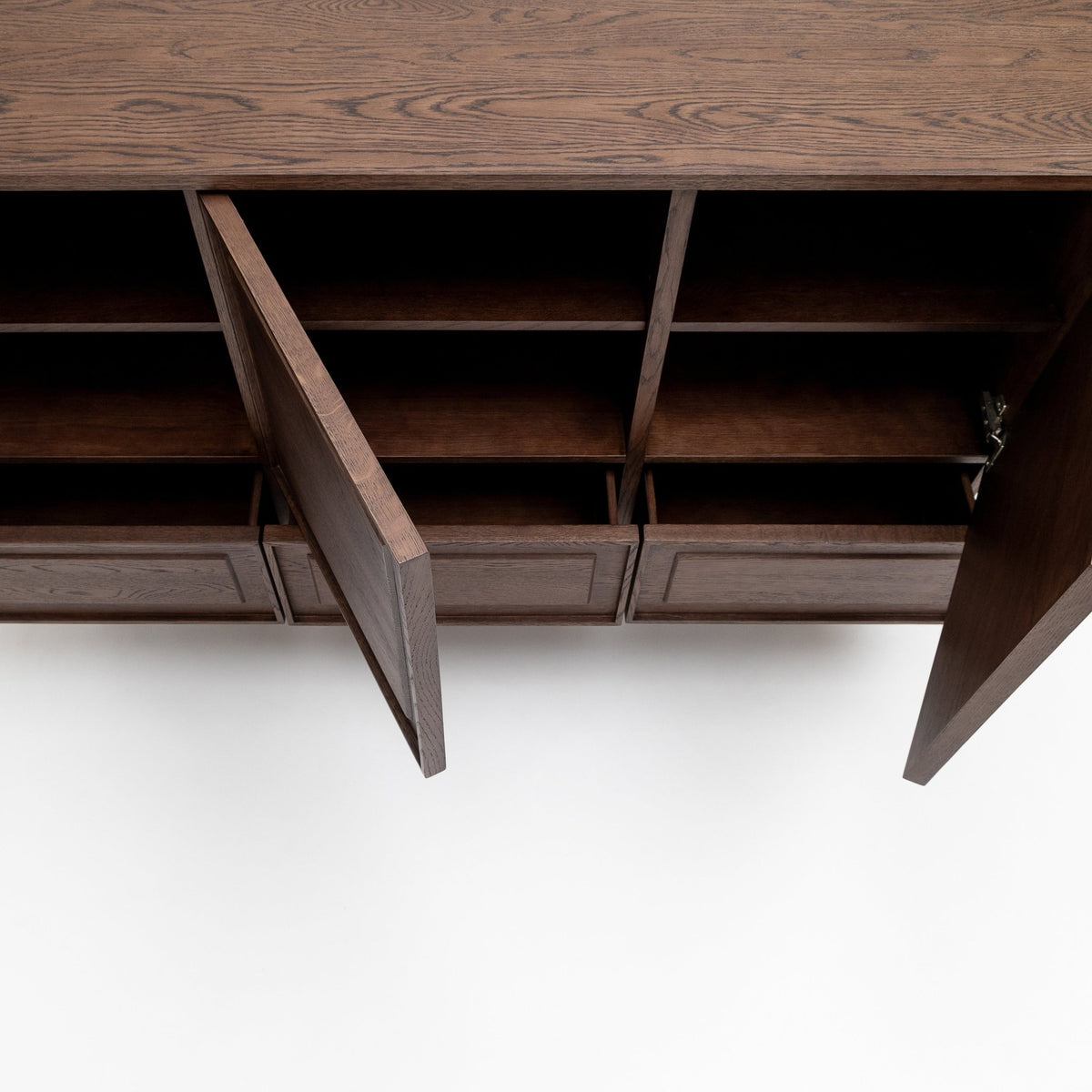 Yorke Highboard - Espresso Oak