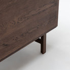 Yorke Highboard - Espresso Oak & Travertine - Buffets & Sideboards Tolv Loom Collection Dubai