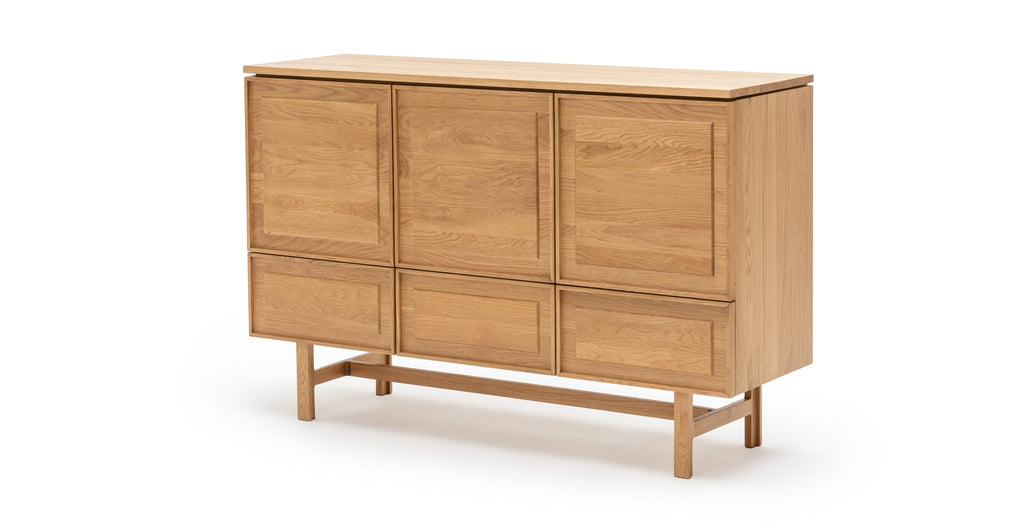 Yorke Highboard - Light Oak - Loom Collection