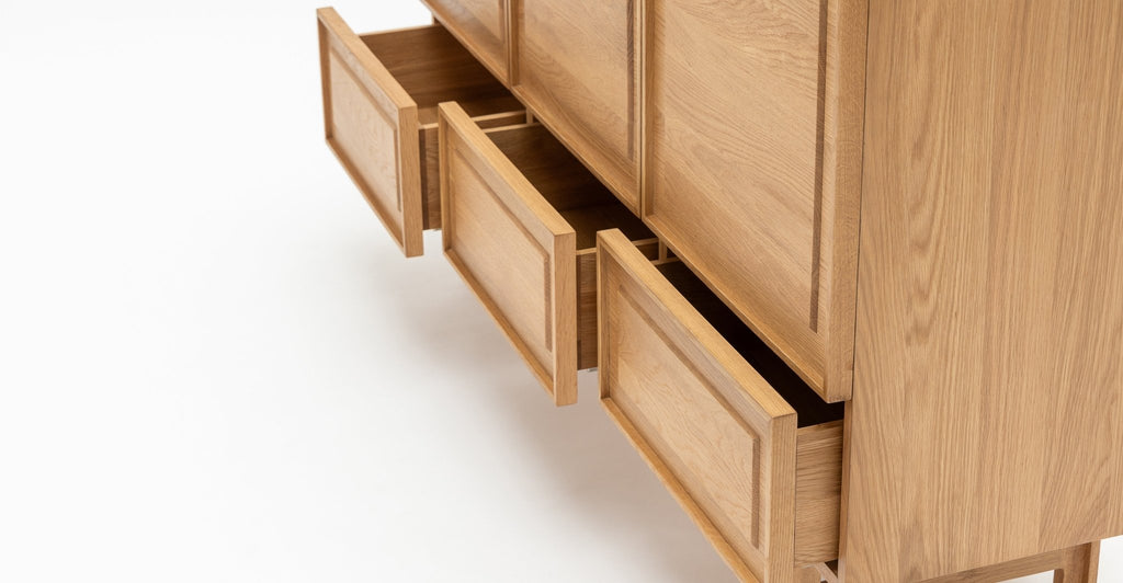 Yorke Highboard - Light Oak - Loom Collection