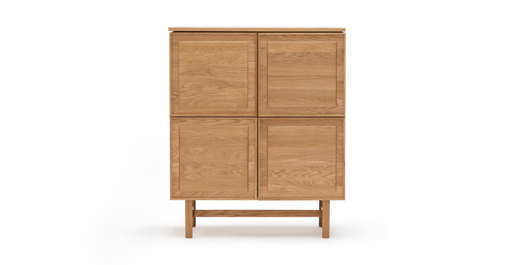 Yorke Highboard - Light Oak - Loom Collection