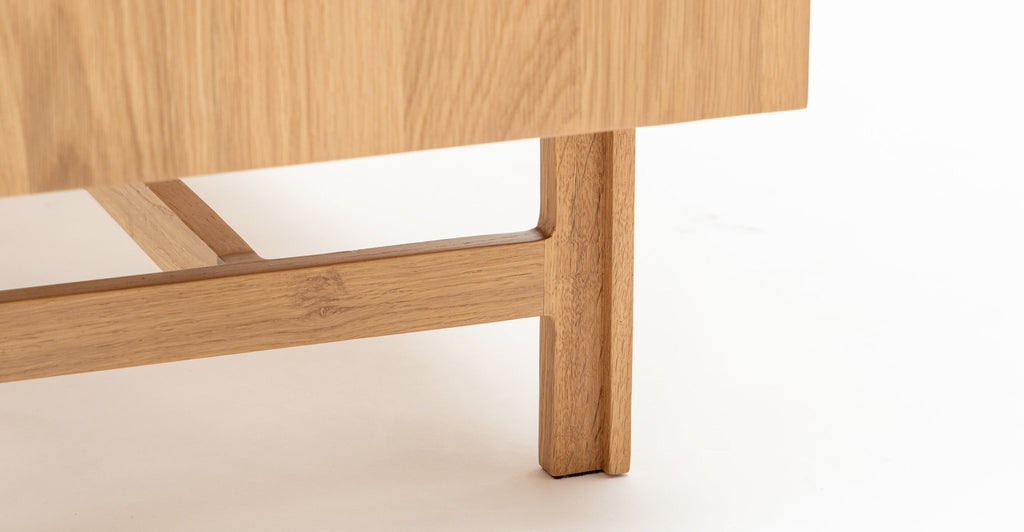 Yorke Highboard - Light Oak & Bianca Carrara - Loom Collection