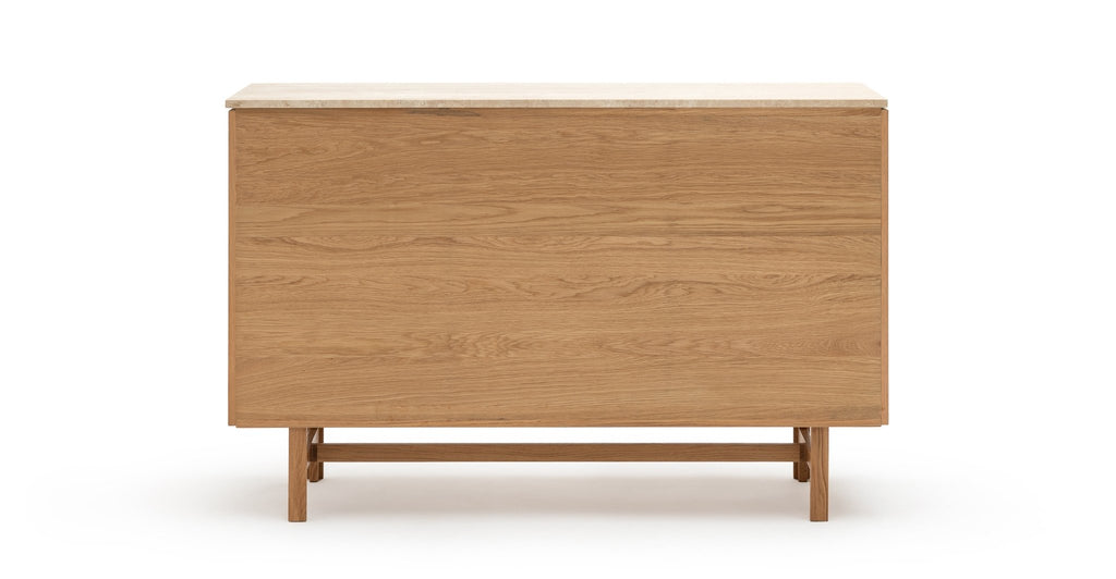 Yorke Highboard - Light Oak & Travertine - Loom Collection