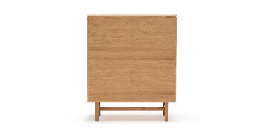 Yorke Highboard - Light Oak & Travertine - Loom Collection