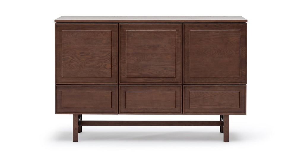 Yorke Highboard - Smoked Oak - Loom Collection