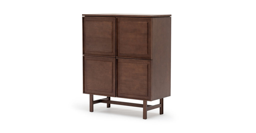 Yorke Highboard - Smoked Oak - Loom Collection